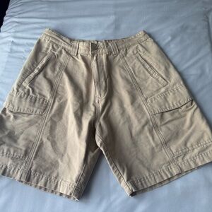 Men's Tan Cargo Shorts